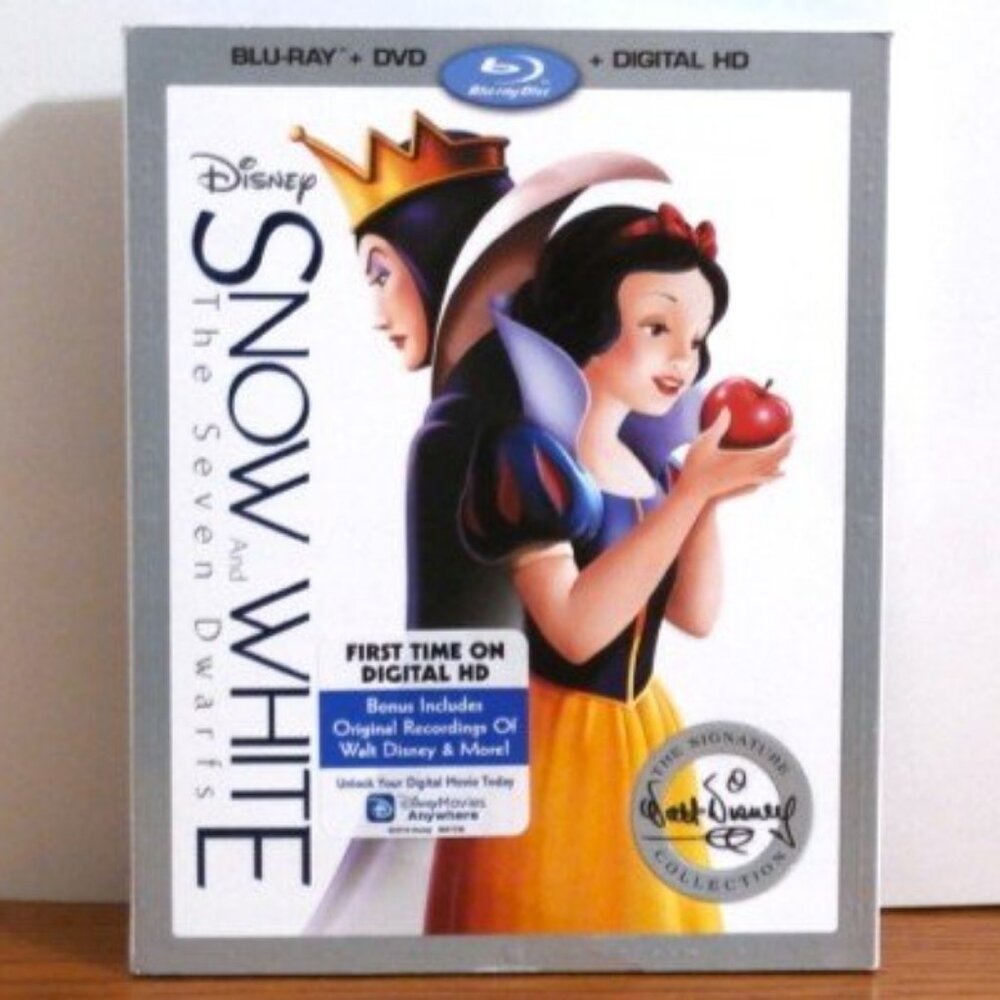 DISNEY SNOW WHITE AND THE SEVEN DWARFS Blu-ray + DVD, The Walt Disney Signature